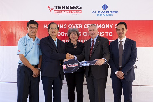 Sime Darby’s Terberg Tractors Malaysia Celebrates 1,000th Alexander Dennis Unit
